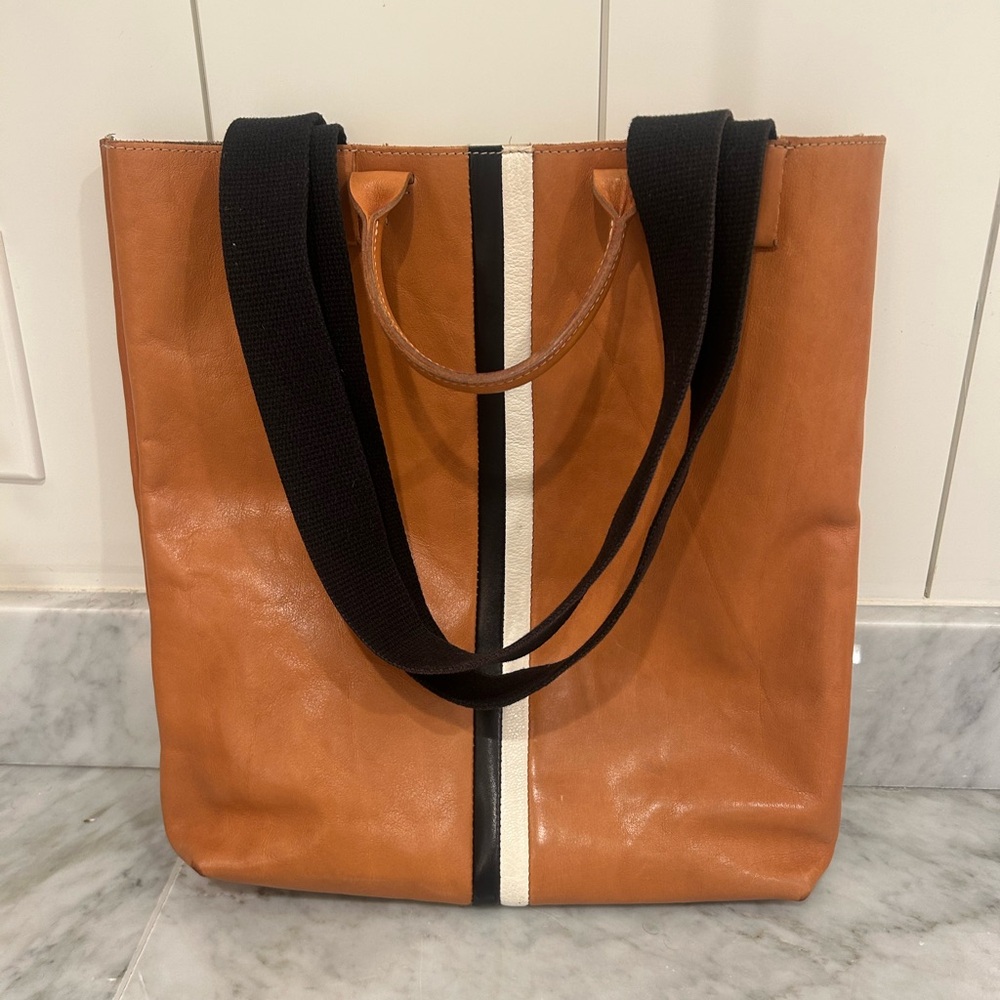 Clare V. leather tote